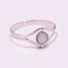 Mother of Pearl & Sodalite Reversible "CUFF" Bracelet