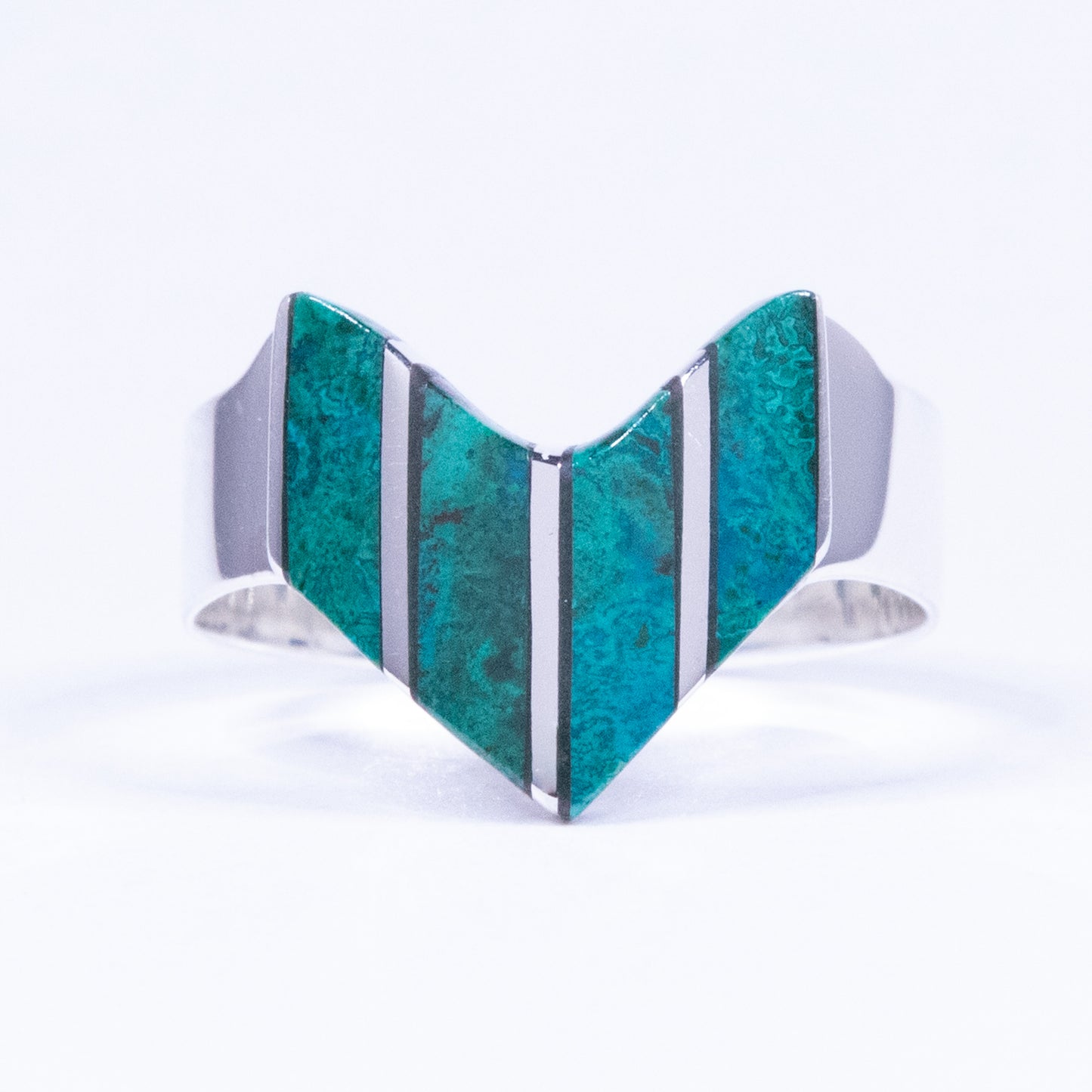 Chevron (Chrysocolla)