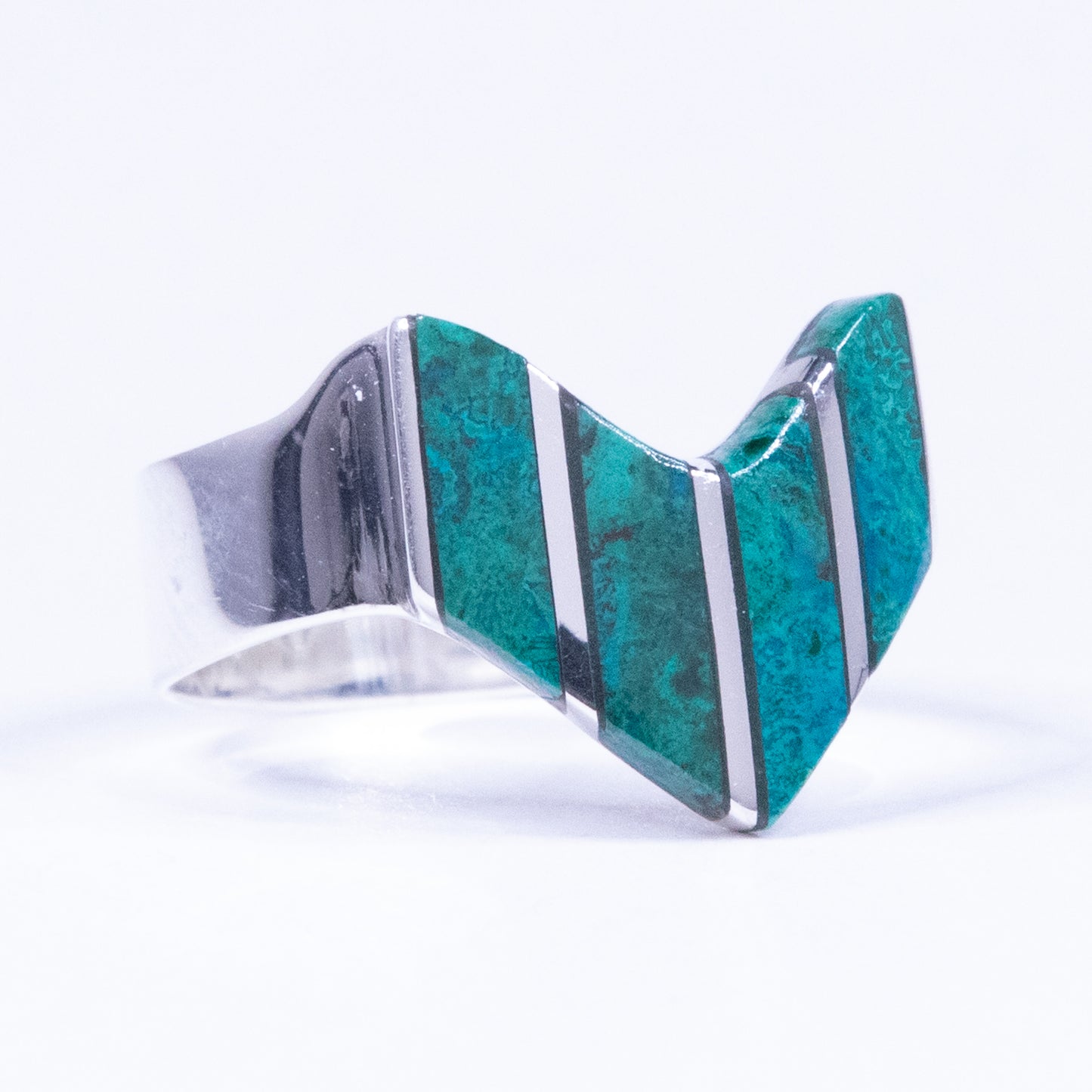 Chevron (Chrysocolla)