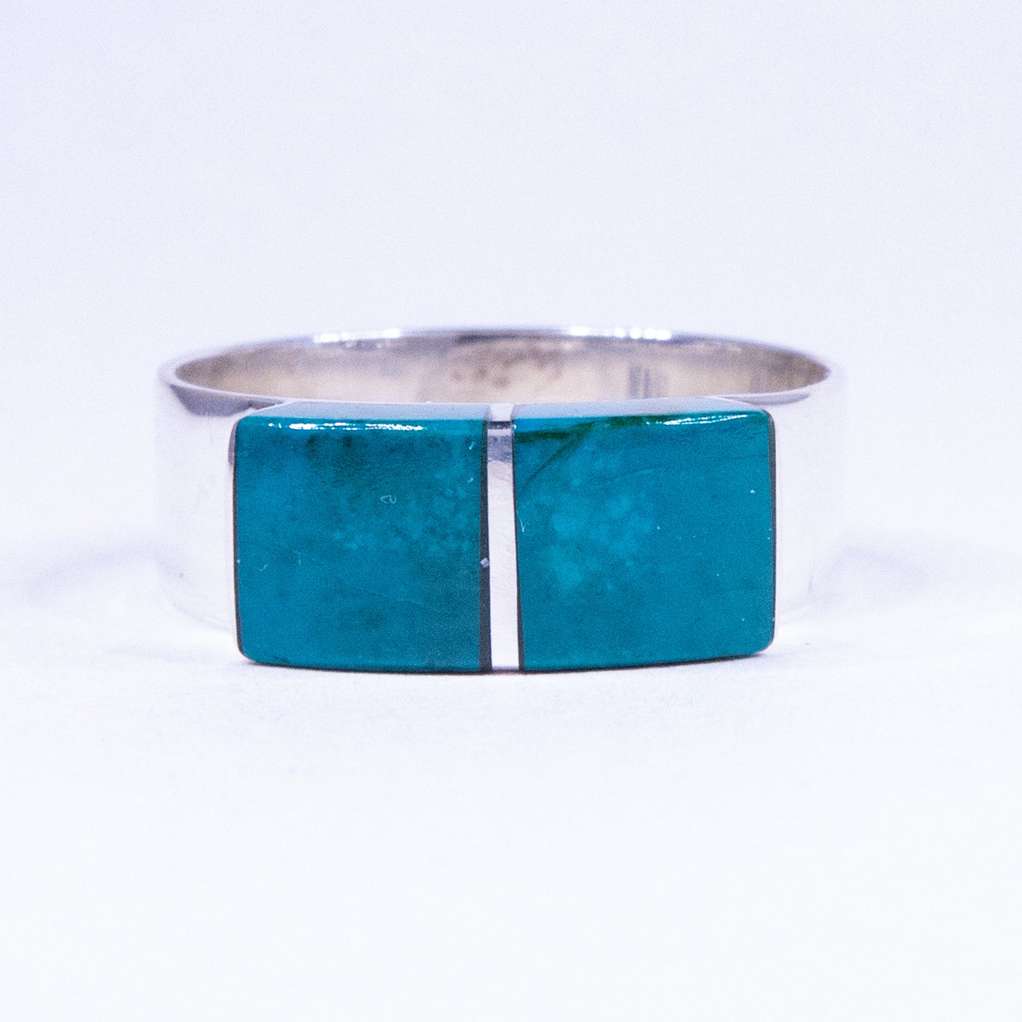 Bar Ring (Chrysocolla)