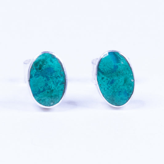 Oval M (Chrysocolla)