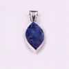 Large Marquise Reversible Pendant (Spiny Oyster / Sodalite)