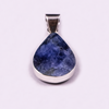 Large Tear Drop Reversible Pendant (Spiny Oyster / Sodalite)