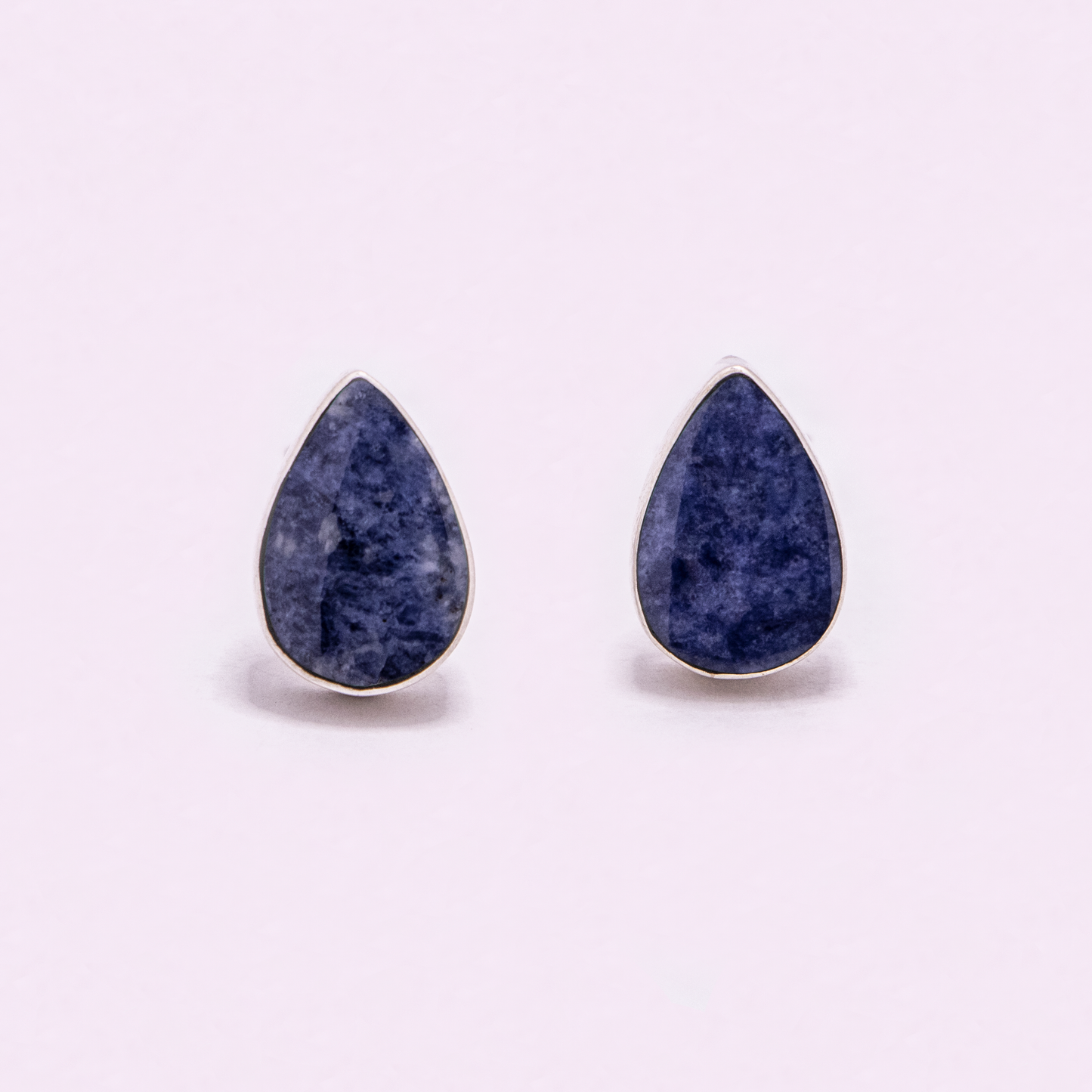 Large Tear Drop Stud Earrings