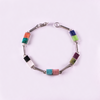 Multicolor Stone & Shell Bracelet